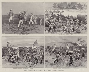 Opprøret i Rhodesia, med Advance Column